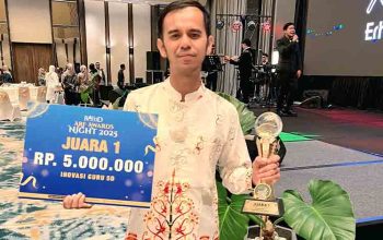 Dua Guru SDN 2 Petuk Bukit Juara Lomba Karya Tulis Ilmiah