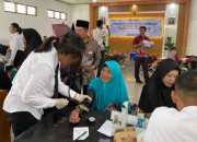 Kanwil Ditjenpas Kalteng Gelar Pemeriksaan Kesehatan dan Donor Darah