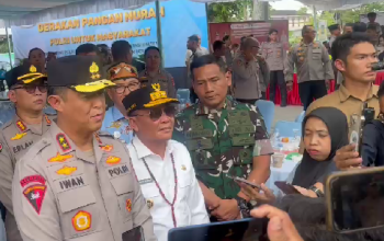 Kick-Off Gerakan Pangan Murah Bersama Bulog, Kapolda Kalteng: Wujud Nyata Polri Untuk Masyarakat
