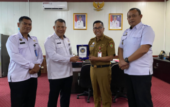 Bahas Remisi Hari Kemerdekaan, Kakanwil Ditjenpas Kalteng Audiensi Bersama Sekda